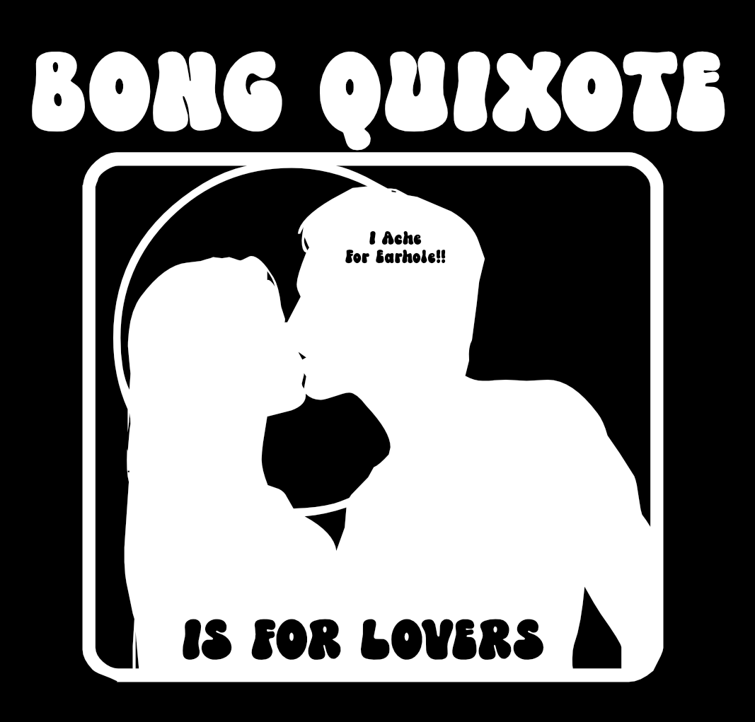 Bong Quixote lovers design